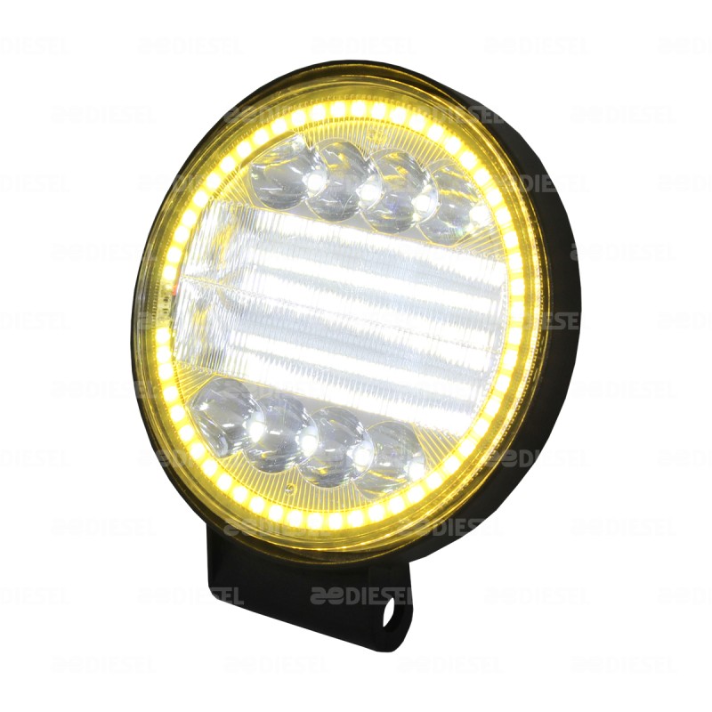 FARO 10V/30V LED 110mm ARO AMARILLO Y BLANCO