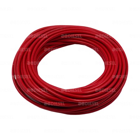 CABLE #8 PLASTICO ROJO FLEX