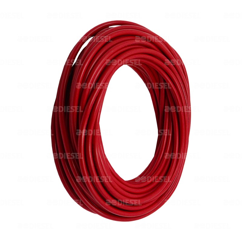 CABLE #8 PLASTICO ROJO FLEX