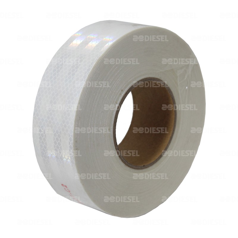 CINTA REFLEJANTE BLANCA 5CMX45m