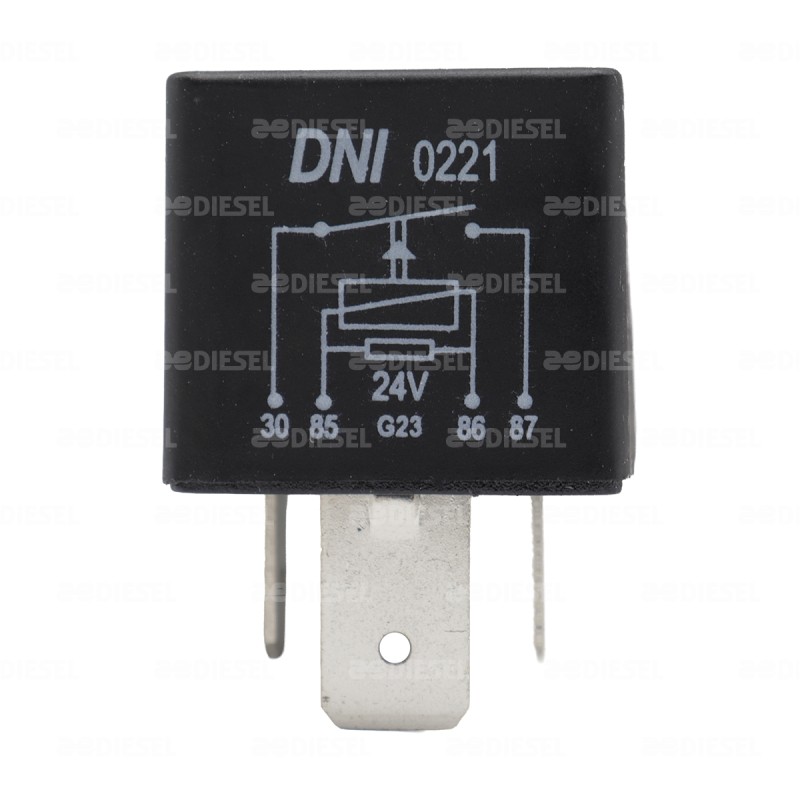 RELEVADOR 24V 4T 70A SIN BASE