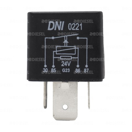 RELEVADOR 24V 4T 70A SIN BASE