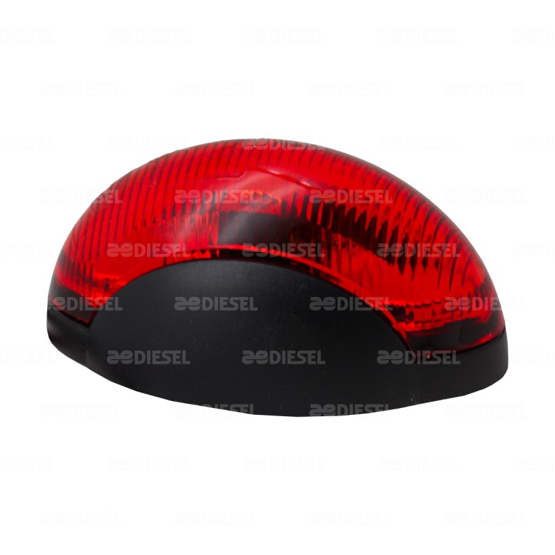 PLAFÓN 12V/24V ROJO P/EXTERIOR