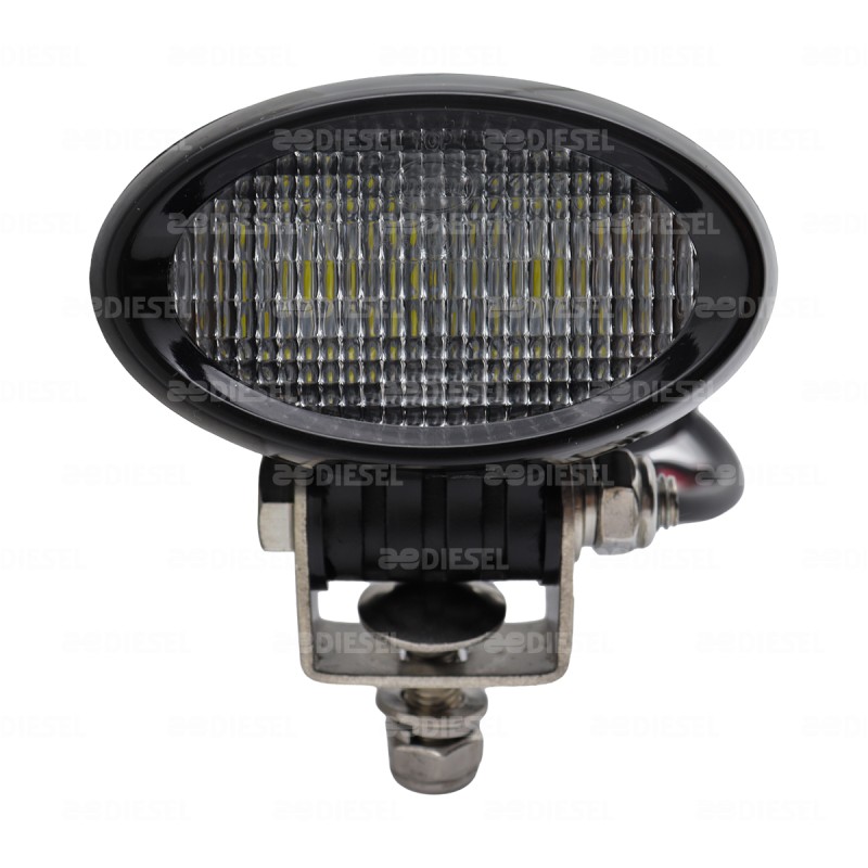 FARO 12V/24V 2 LEDS OVALADO RALLADO L ANTINIEBLA