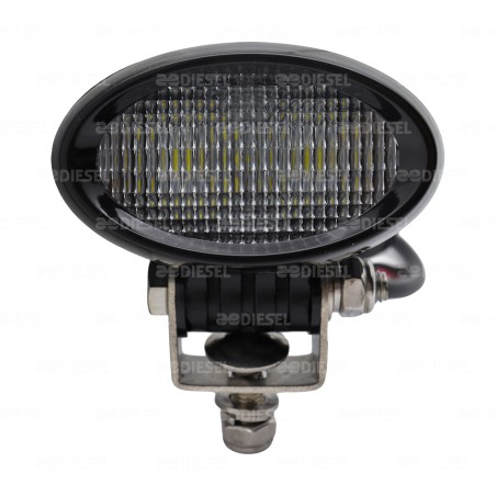 FARO 12V/24V 2 LEDS OVALADO RALLADO L ANTINIEBLA