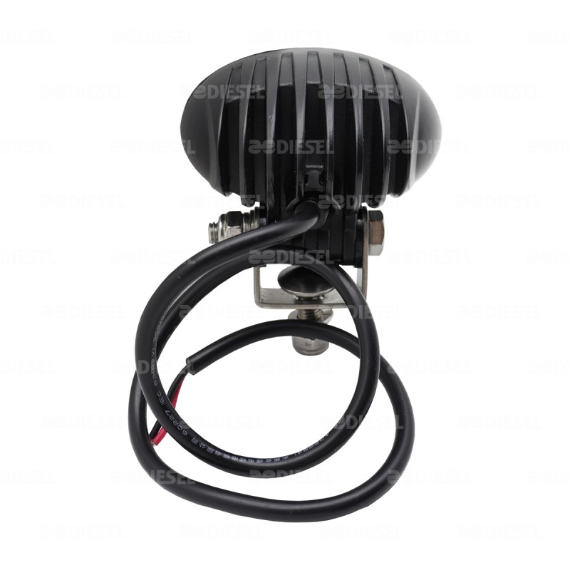 FARO 12V/24V 2 LEDS OVALADO RALLADO L ANTINIEBLA