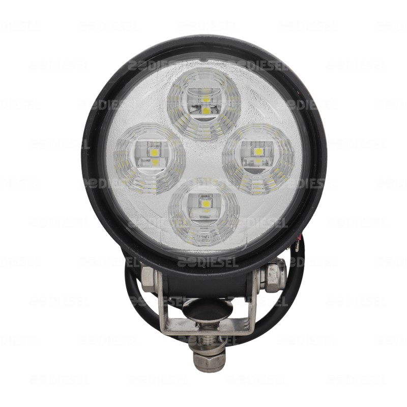 FARO 12V/24V 4 LEDS 85mm REDONDO