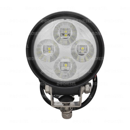 FARO 12V/24V 4 LEDS 85mm REDONDO