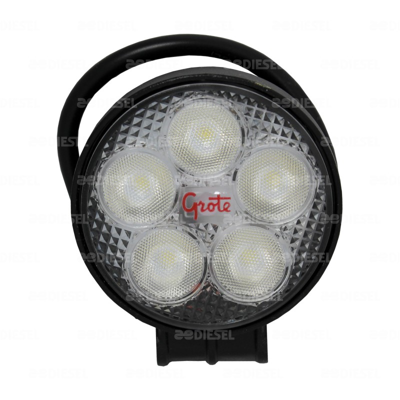 FARO 12V/36V 70mm REDONDO 1p