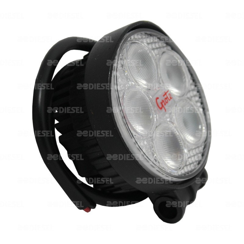 FARO 12V/36V 70mm REDONDO 1p