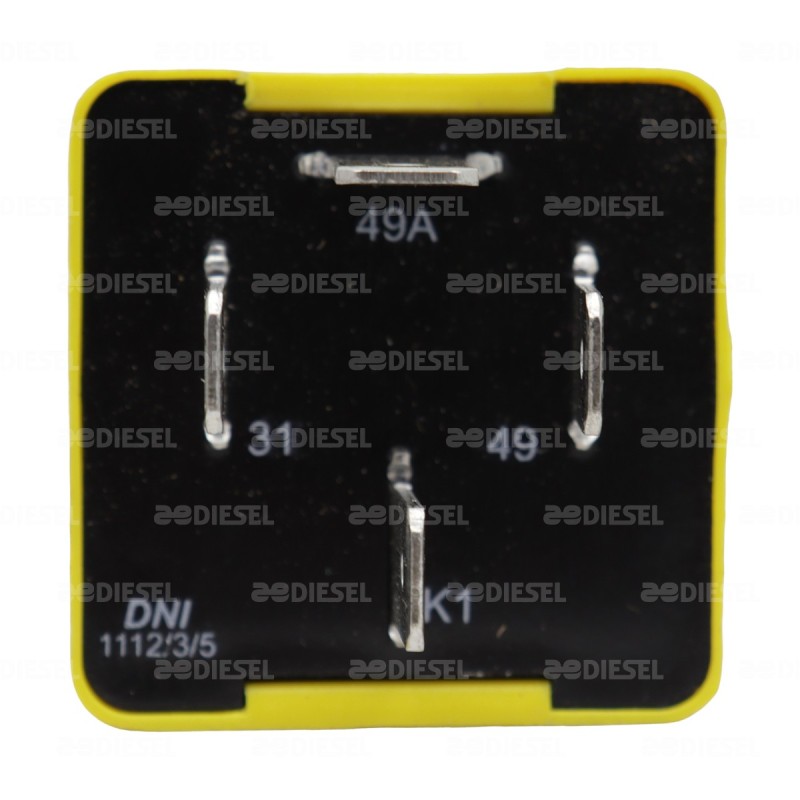 FLASHER 12V 4 TERMINALES HIBRIDO FOCO/LED