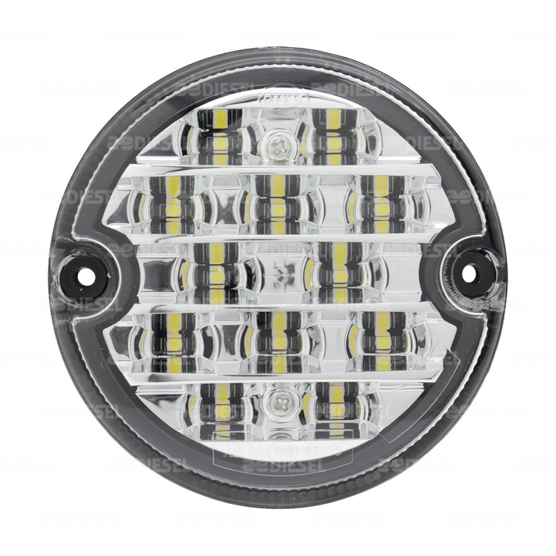 PLAFÓN 12/24V LED CRISTAL REVERSA 95MM
