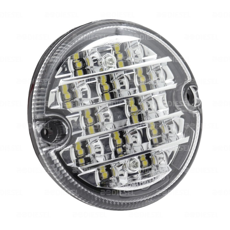 PLAFÓN 12/24V LED CRISTAL REVERSA 95MM