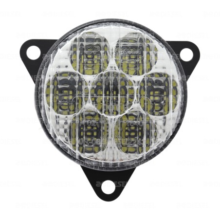 PLAFÓN 12V/24V 7LED 55MM LUZ DIA