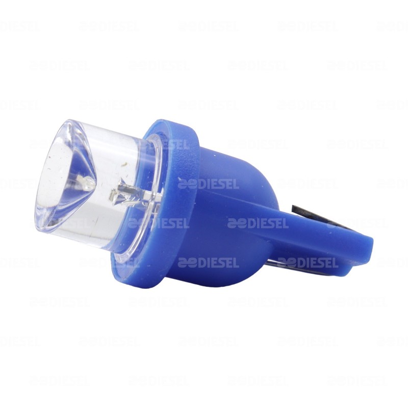 FOCO PELLIZCO 158 12V 1 LED AZUL 1 PZA