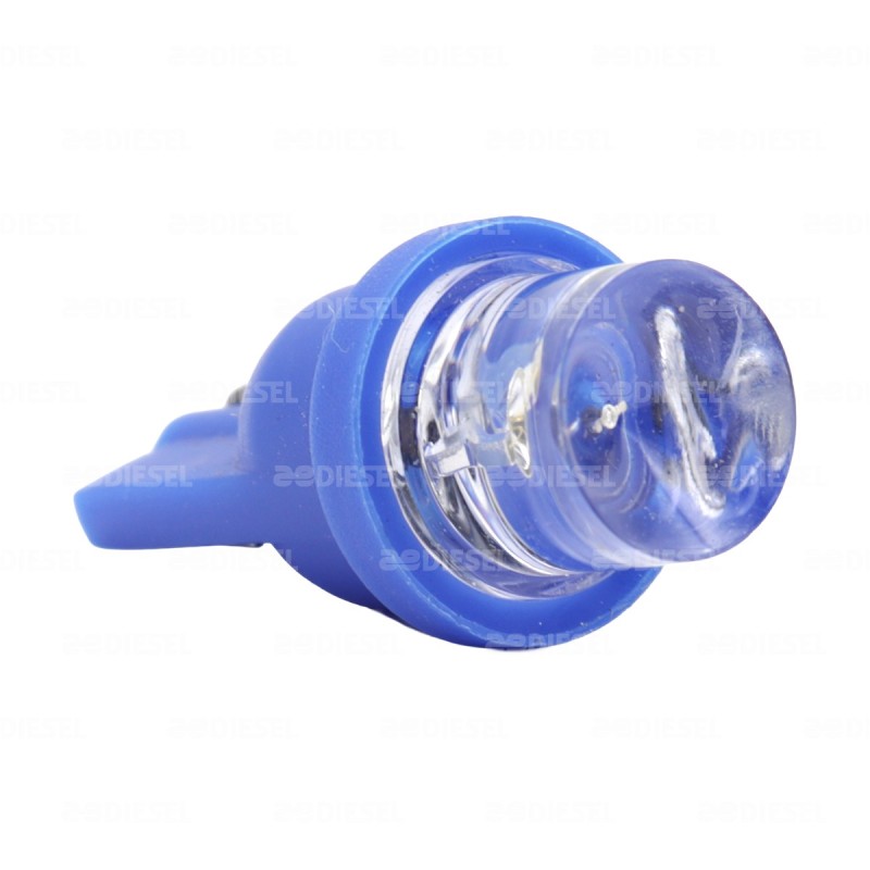 FOCO PELLIZCO 158 12V 1 LED AZUL 1 PZA