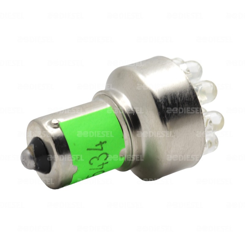 FOCO 1141 12V 12 LED VERDE 1 PZA