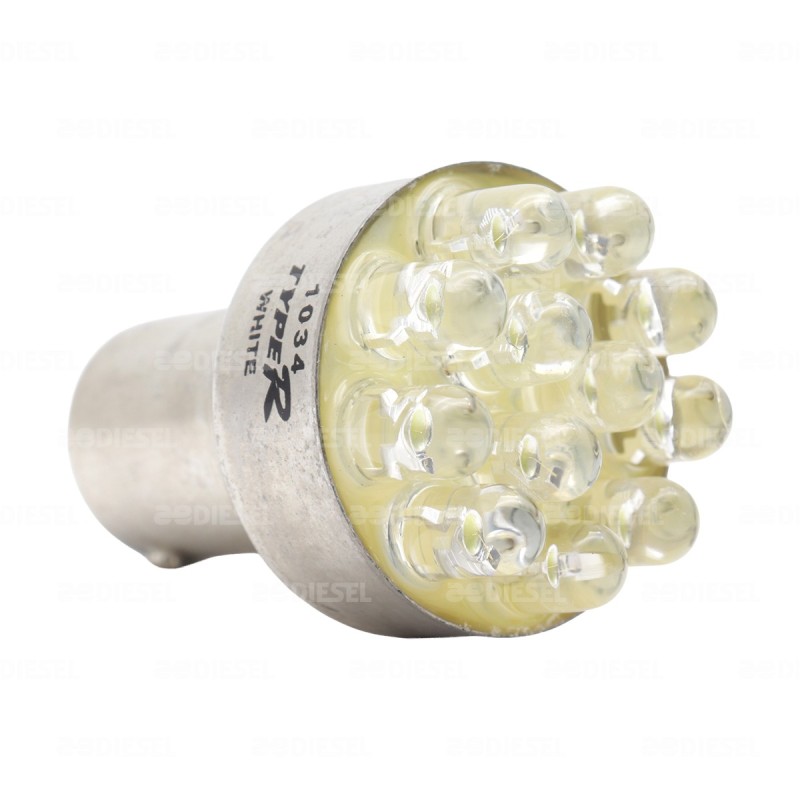 FOCO 1034 24V 12 LED BLANCO 1 PZA