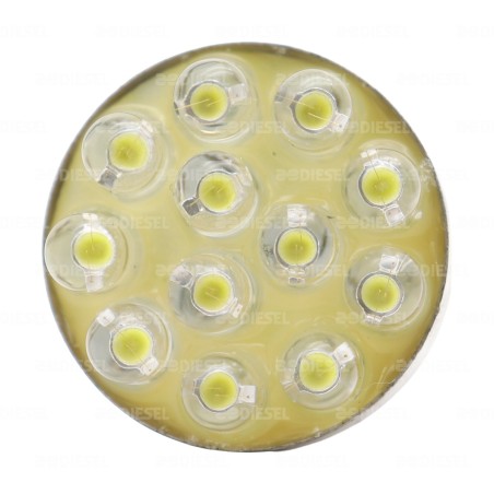 FOCO 1034 24V 12 LED BLANCO 1 PZA