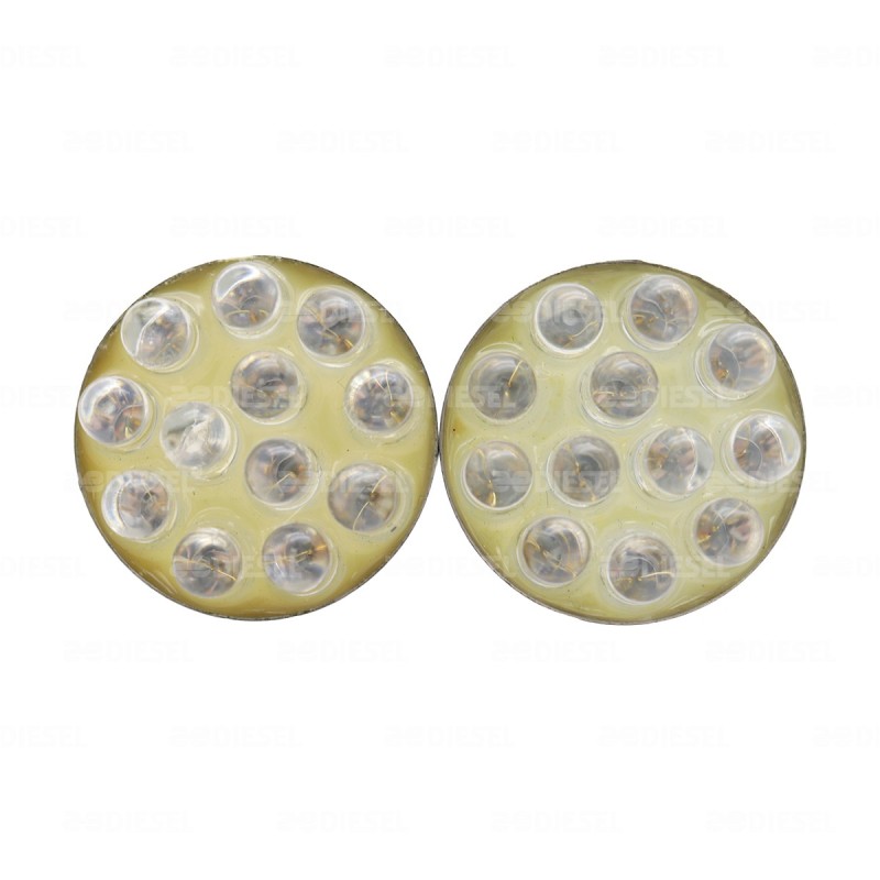 FOCO 1141 24V 12 LED ÁMBAR 1 PZA