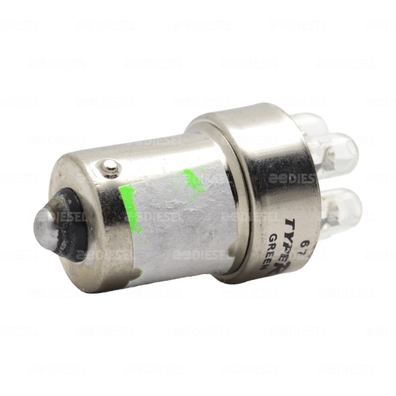 FOCO 67 12V 5 LED VERDE 1 PZA