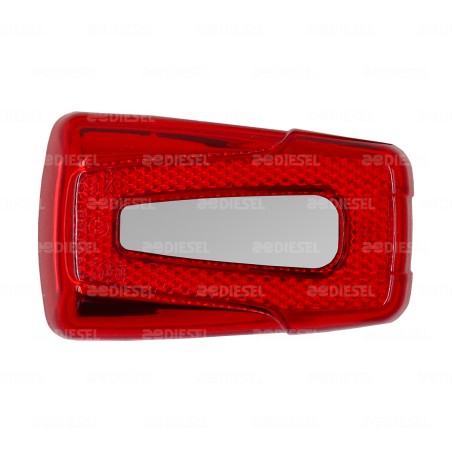 PLAFON 24V LED ROJO LATERAL YUTONG/AYATS