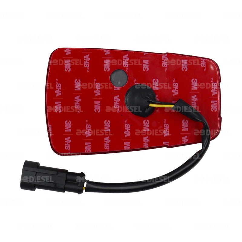 PLAFON 24V LED ROJO LAT YUTONG