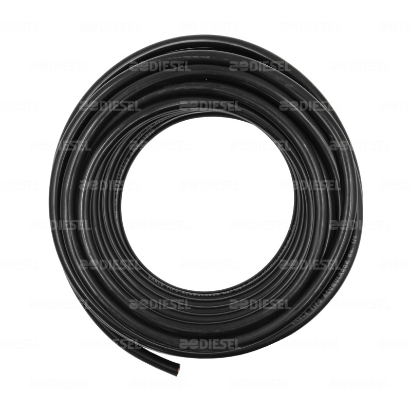 CABLE #1 CERO NEGRO PLASTICO ROLLO 10MTS
