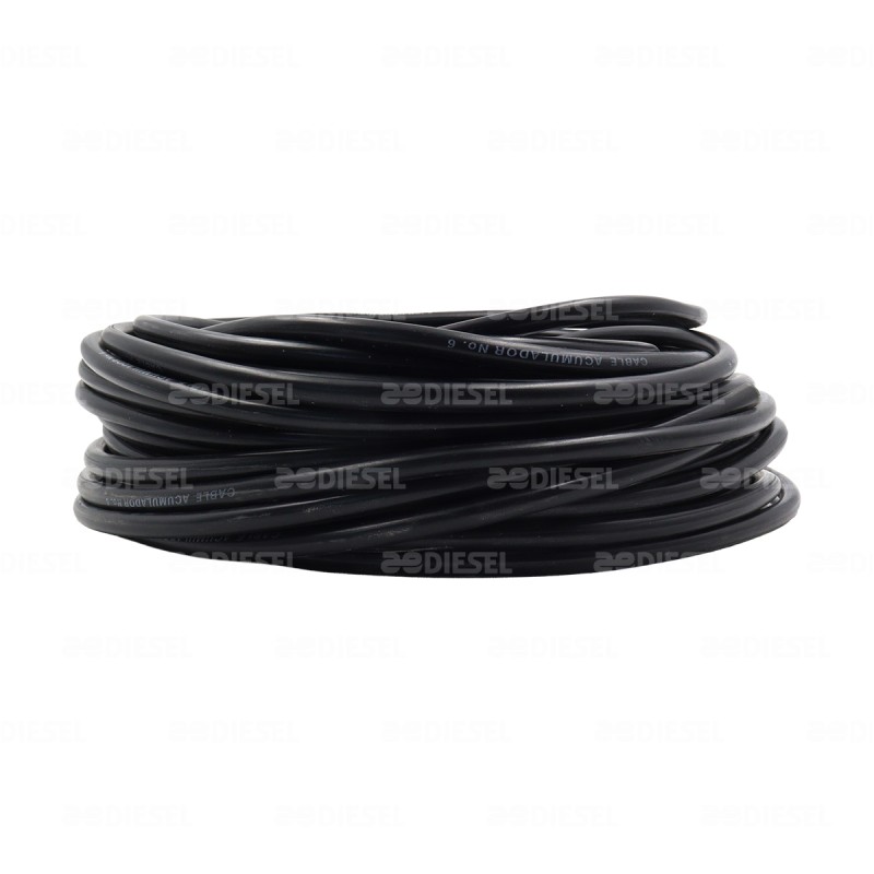 CABLE #6 PLASTICO NEGRO AUTOFLEX MTS