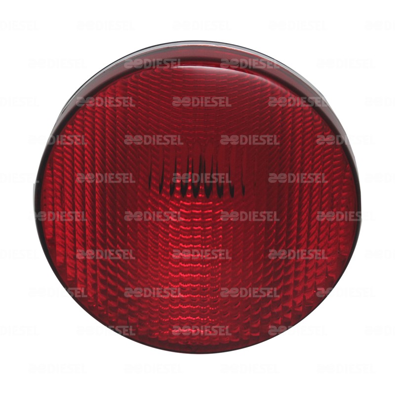 PLAFÓN ROJO 6" 6010 REDONDO