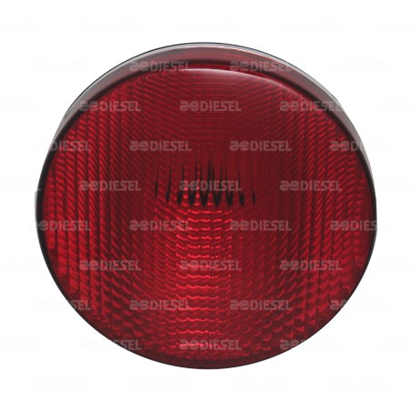 PLAFÓN ROJO 6" 6010 REDONDO