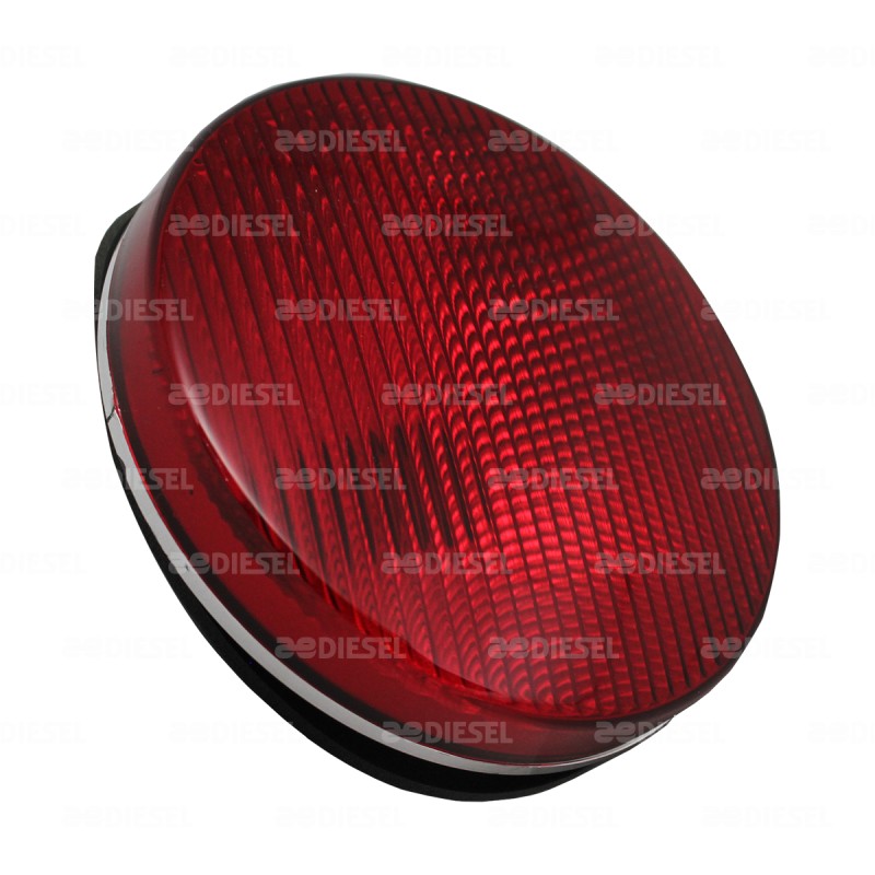 PLAFÓN ROJO 6" 6010 REDONDO