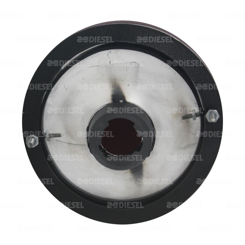 PLAFÓN ROJO 6" 6010 REDONDO