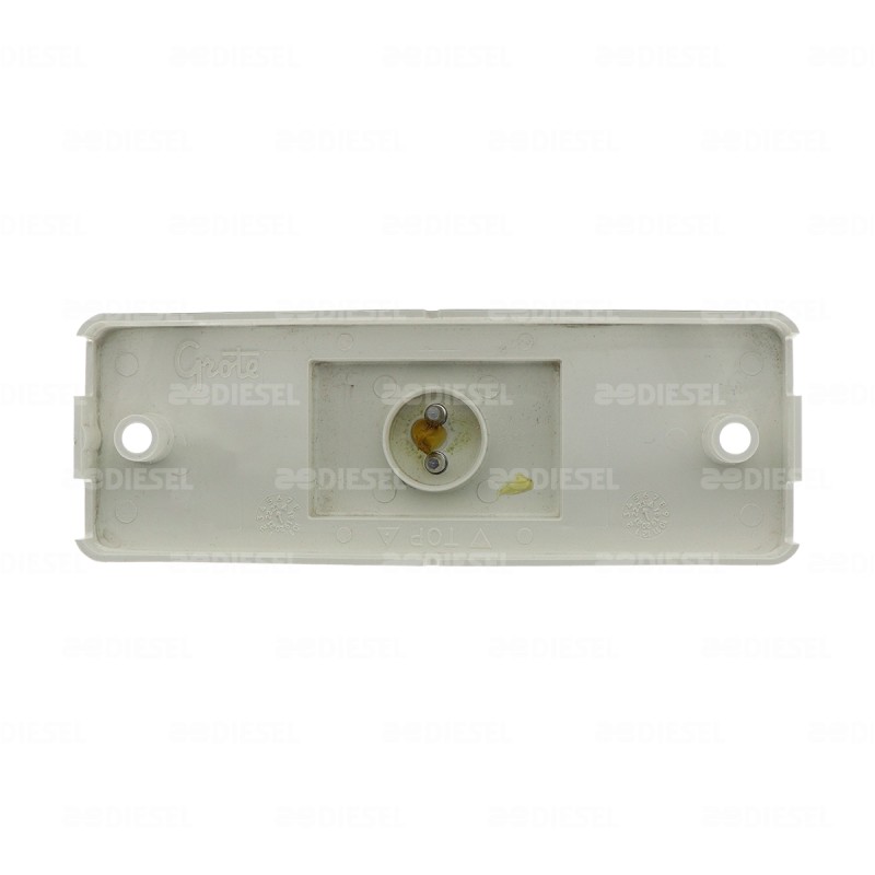 PLAFÓN 12V 1 LED LATERAL ROJO