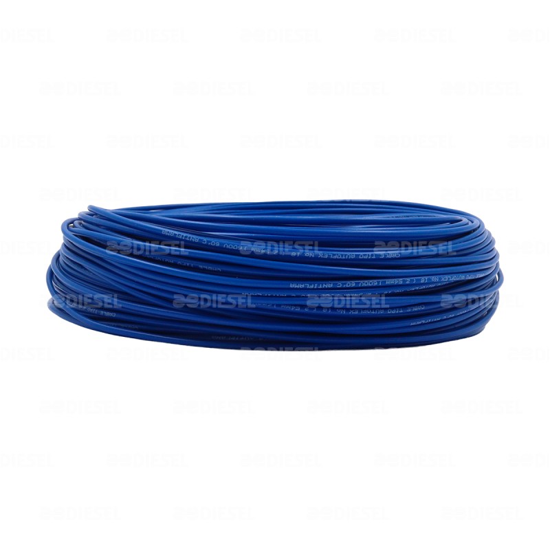 CABLE #18 PLASTICO FLEX 100MT AZUL