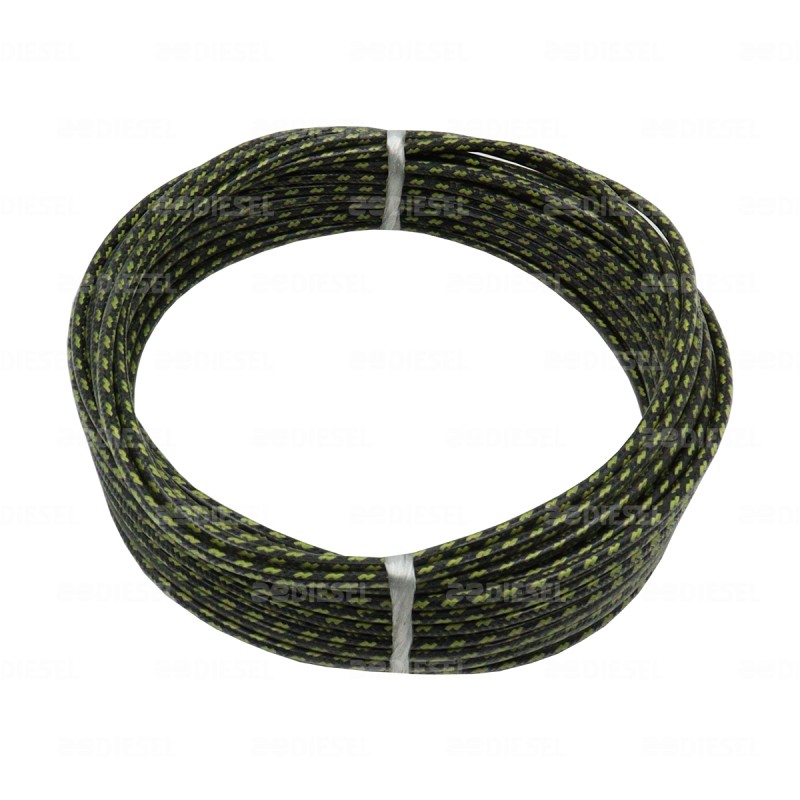 CABLE #16 LAQUEADO ROLLO 10 MTS NEGRO