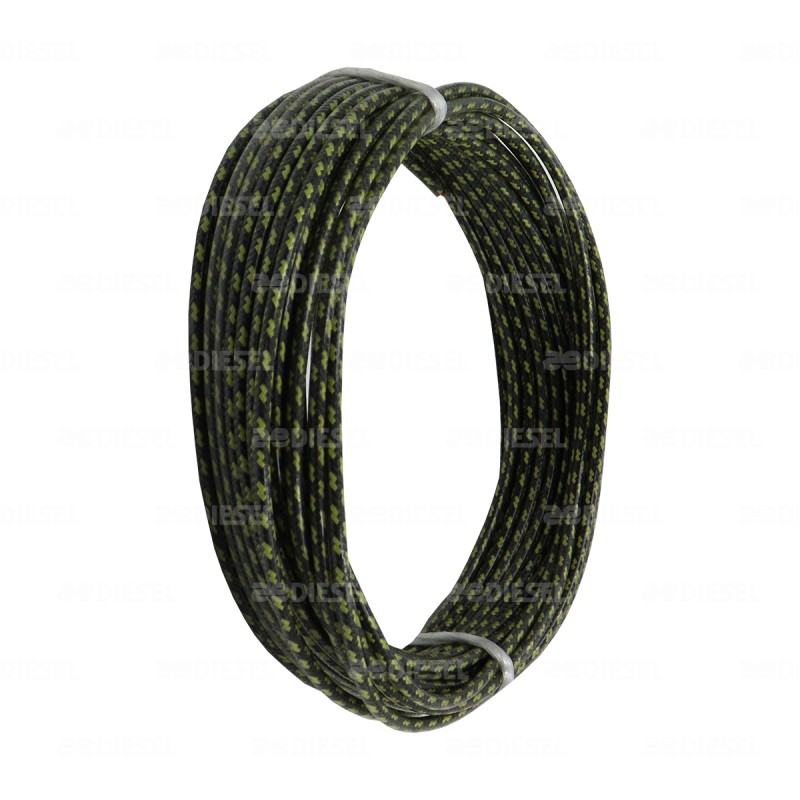 CABLE #16 LAQUEADO ROLLO 10 MTS NEGRO