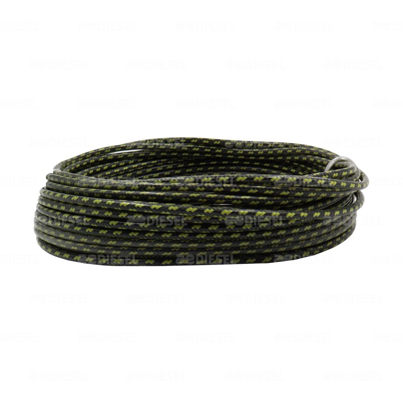 CABLE #16 LAQUEADO ROLLO 10 MTS NEGRO