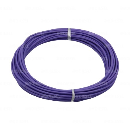 CABLE #16 PLASTICO FLEX ROLLO 10MTS VIOL