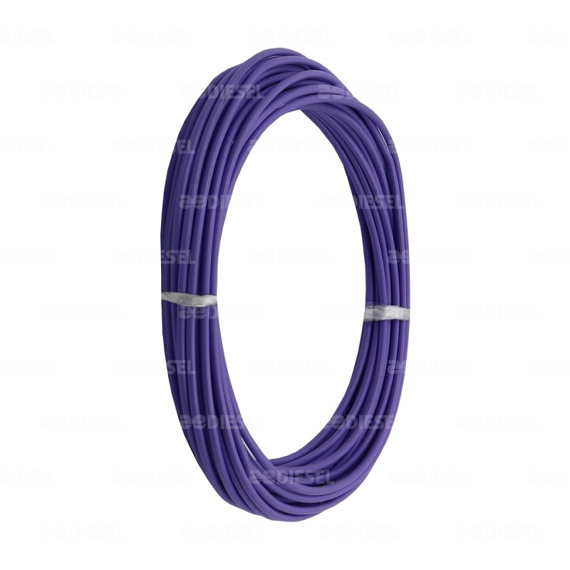 CABLE #16 PLASTICO FLEX ROLLO 10MTS VIOL