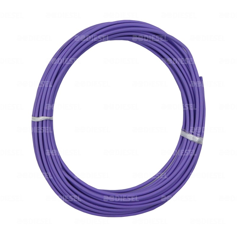 CABLE #16 PLASTICO FLEX ROLLO 10MTS VIOL