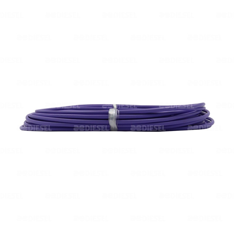 CABLE #16 PLASTICO FLEX ROLLO 10MTS VIOL