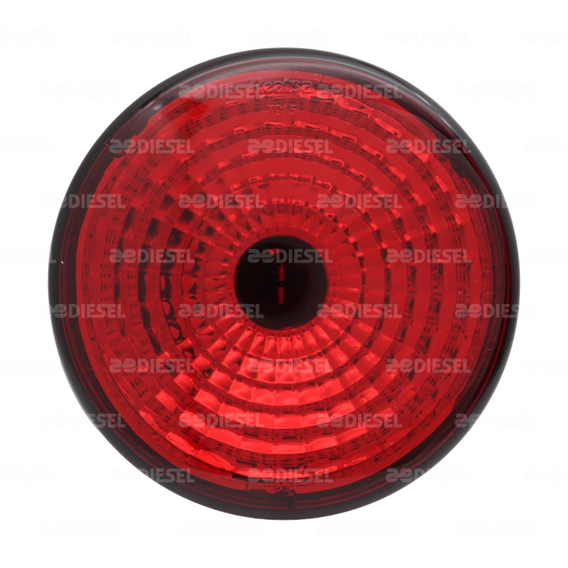 CALAVERA 24V 7015 FOCO ROJO 2F