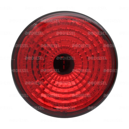 CALAVERA 24V 7015 FOCO ROJO 2F