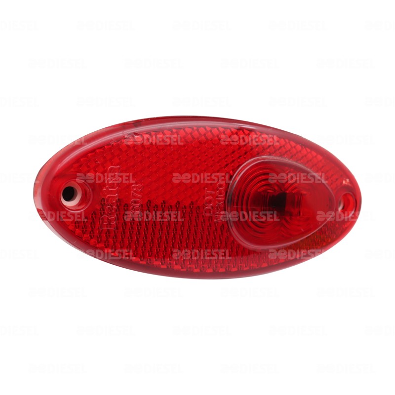 PLAFÓN 12V LED ROJO 7145 NAVE IRIZAR