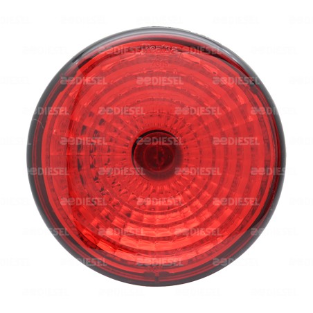 CALAVERA 24V 7015 FOCO ROJO 1 POLO