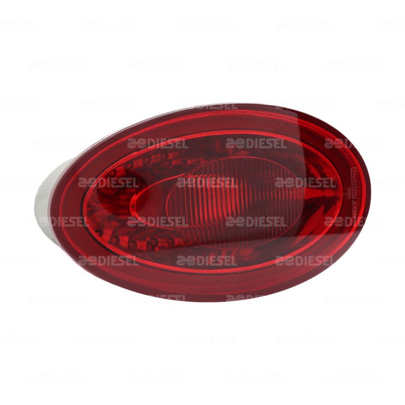 PLAFÓN 12V LED ROJO 2P 7030 BECCAR