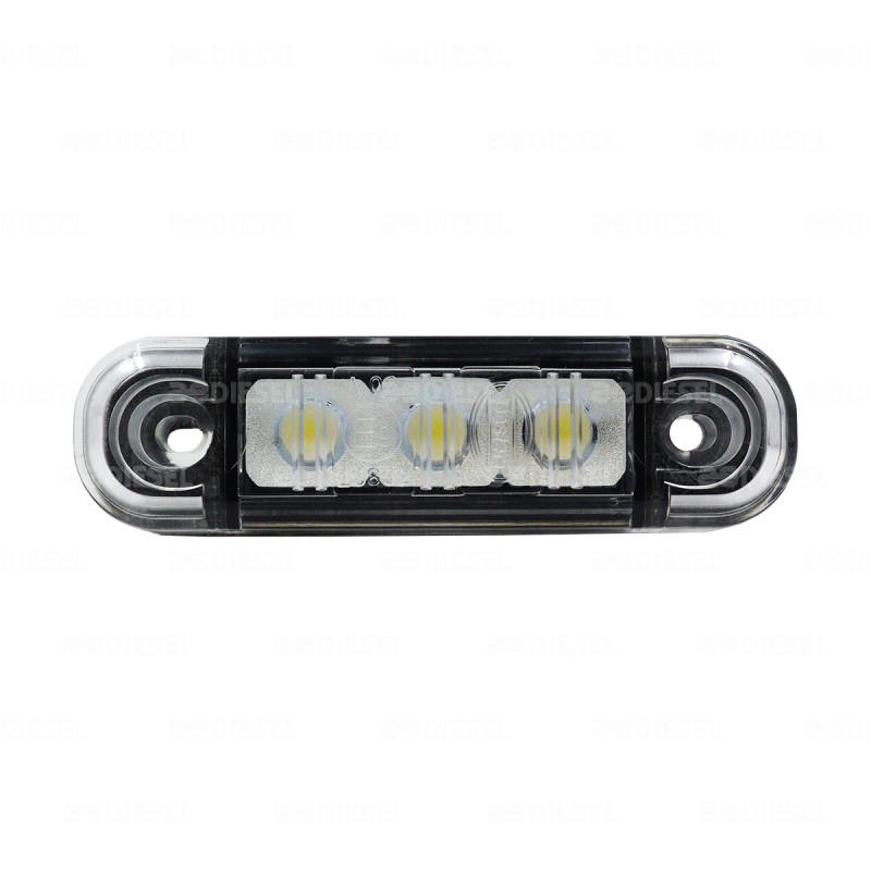 PLAFÓN 12/24V LED BLANCO MICA BLANCA DINA/ AYCO ZAFIRO GT