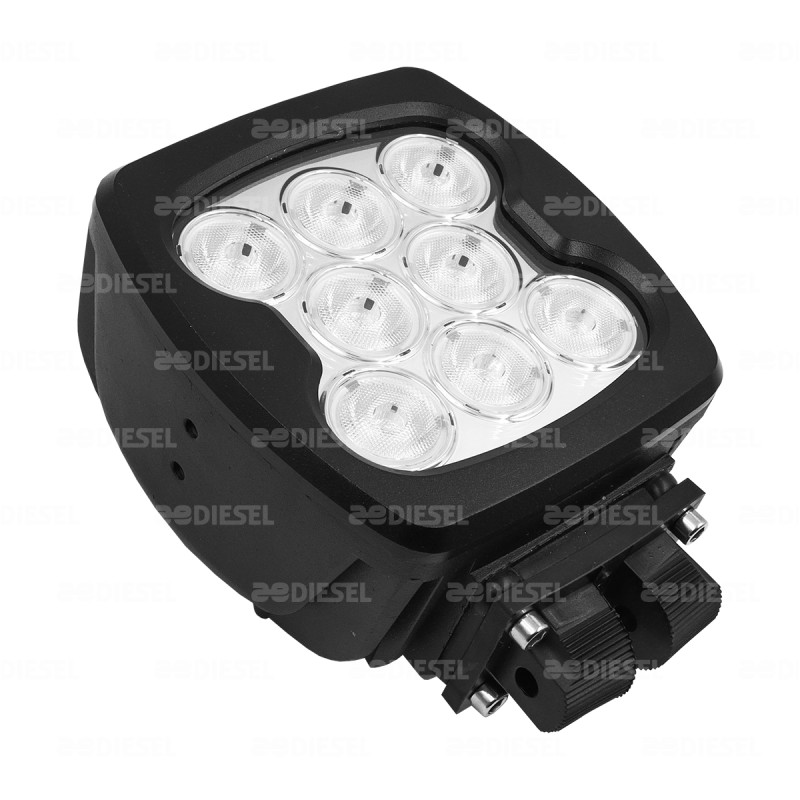 FARO 12/24V 80W 8 LED CUADRADO