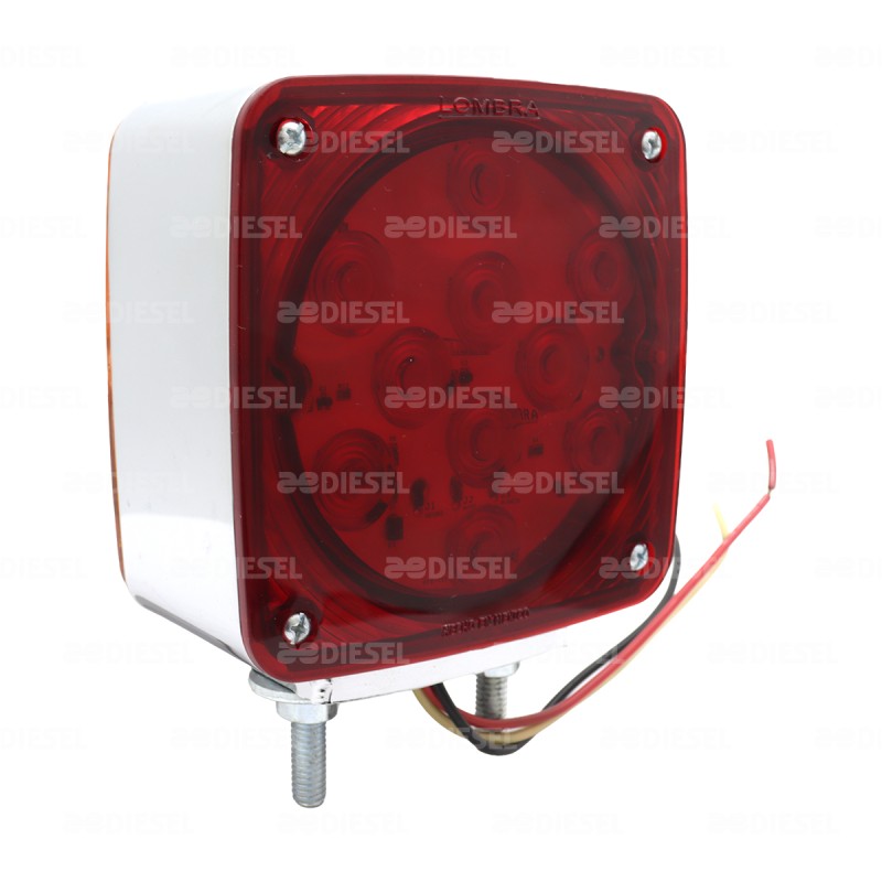 PLAFÓN 12V 25LED DERECHO DIREC CROMADO2T